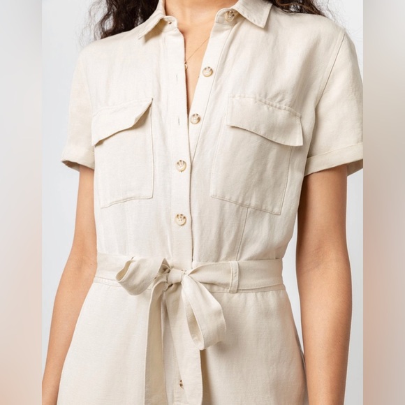Rails Callie Linen Blend Jumpsuit size xs - Picture 3 of 7